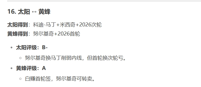 🧐DeepSeek点评NBA季中交易：湖人A+最佳操作 勇士B+带风险