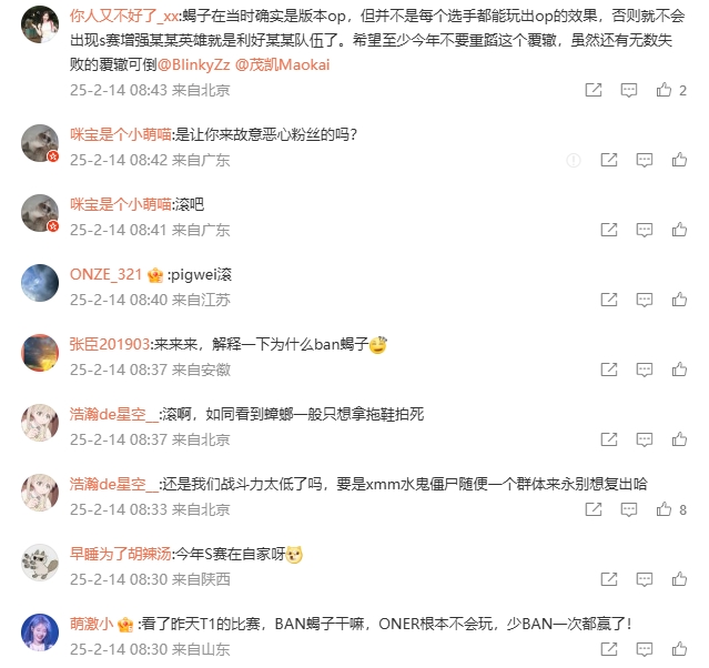 mk体育在线登录入口怒😡BLG粉丝怒喷BigWei回归：一坨烂肉你们还要反复剁 铁饭碗啊