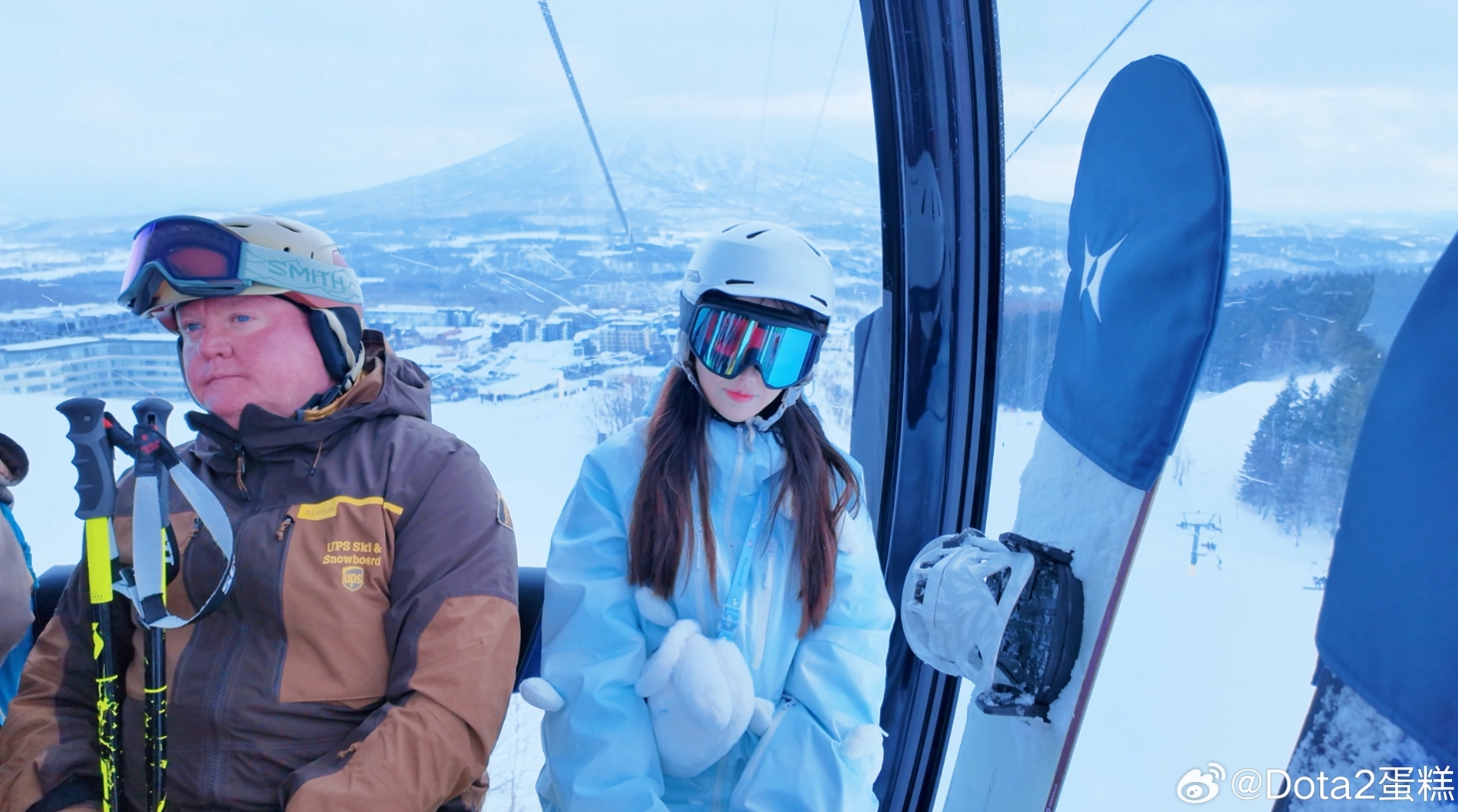 解说蛋糕晒照：南方小土豆勇闯Niseko