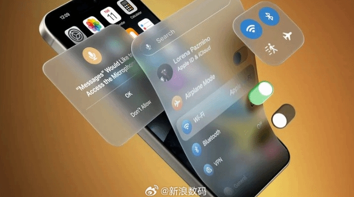 苹果iOS 19外观重大变革！半透明元素，更具层次感，更易上手