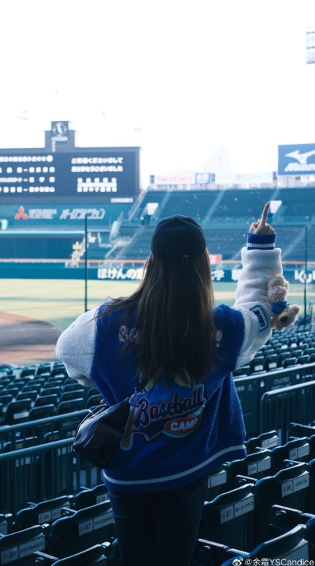 余霜更博晒照：甲子园の午后 这是MLB日本行的最后一站啦！