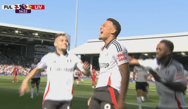 利物浦连丢3球！穆尼斯扛住范迪克抽射破门，富勒姆3-1利物浦