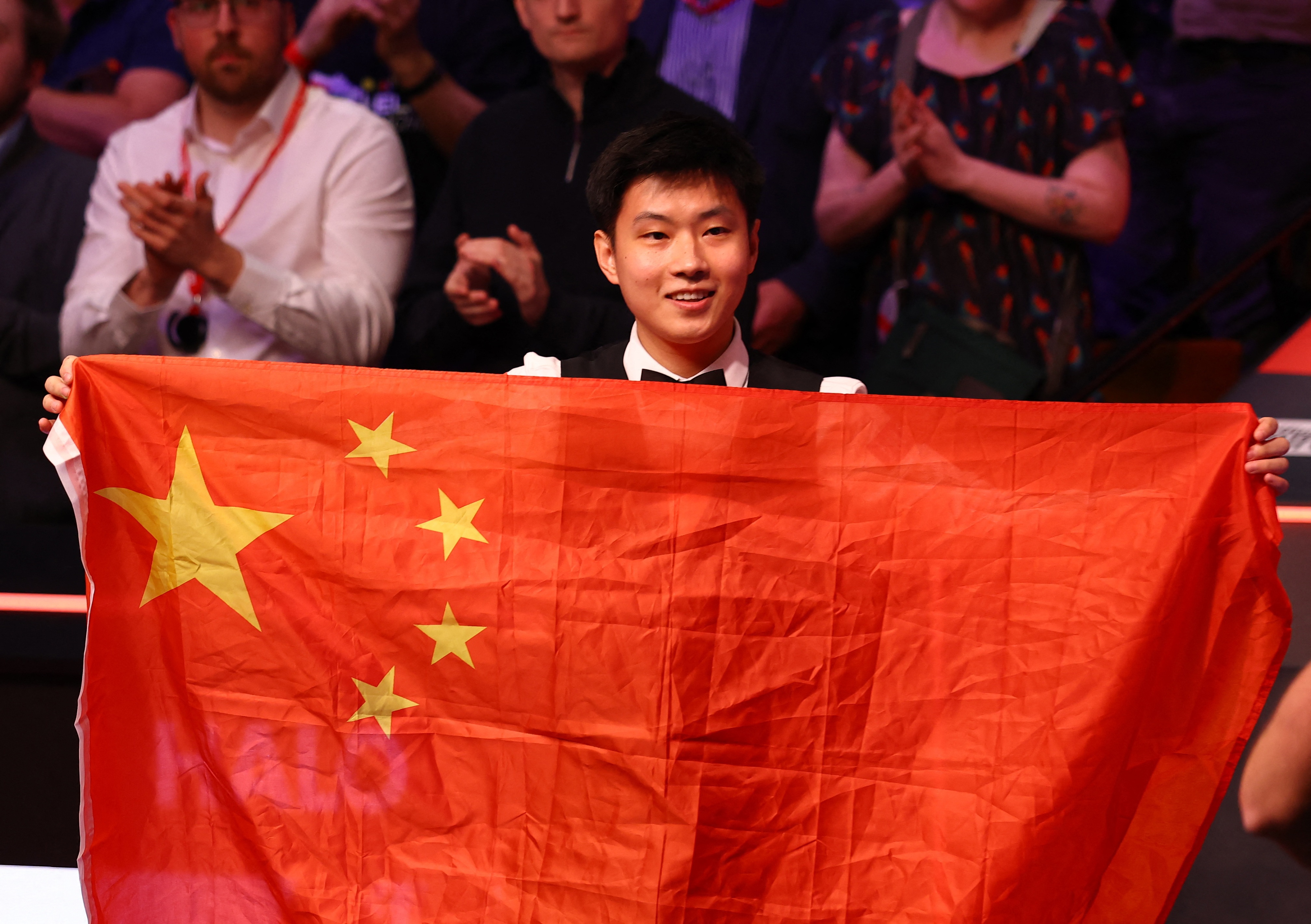 中国台协发文祝贺赵心童夺冠，目前赵心童国内还处于禁赛期