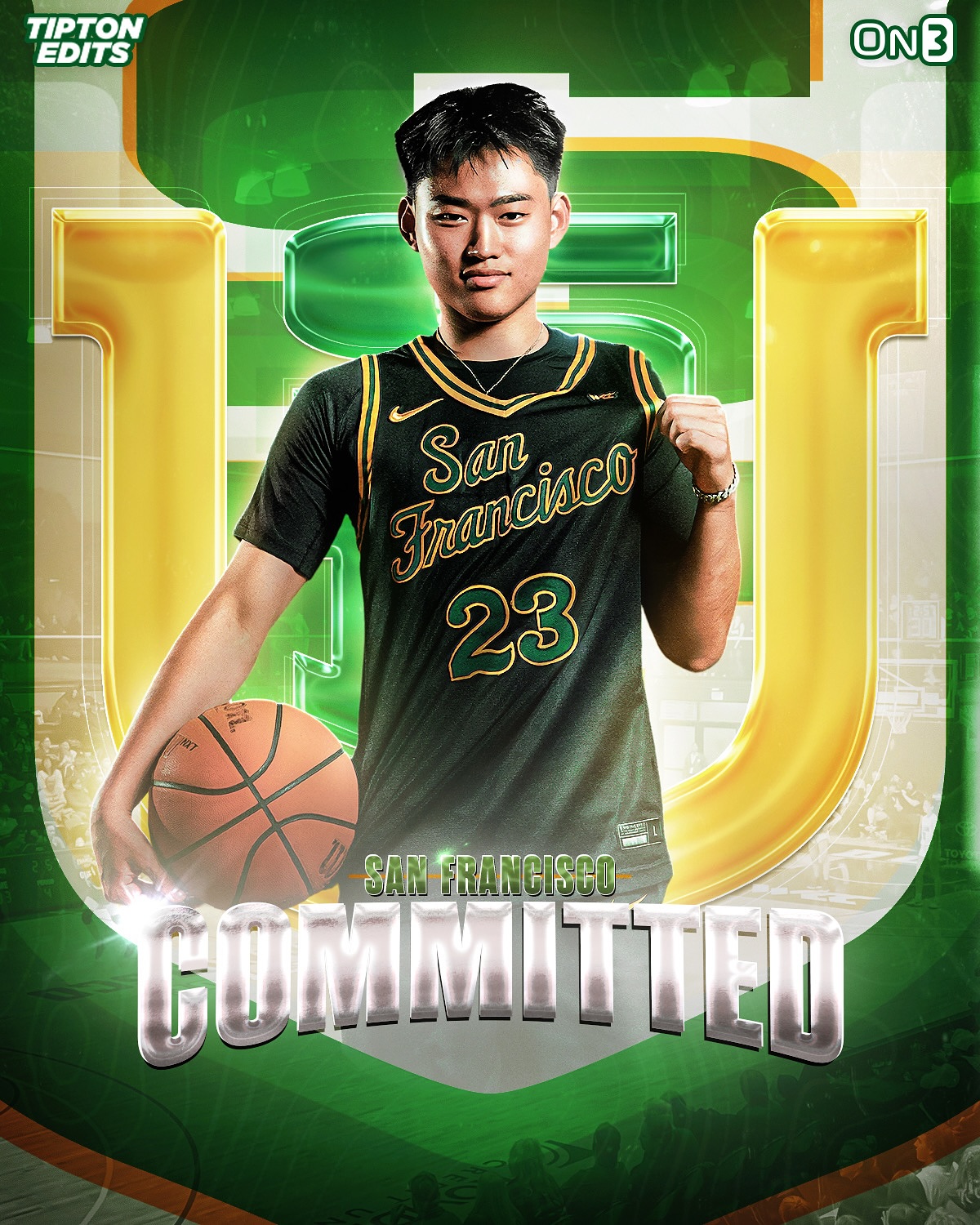 💪🏻联手王俊杰！赵维伦承诺加盟旧金山大学 开启NCAA赛季