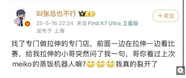Meiko粉丝怒斥iG股东带节奏：没雷军网红的命却得了吃队员黑流量成为网红的沪病