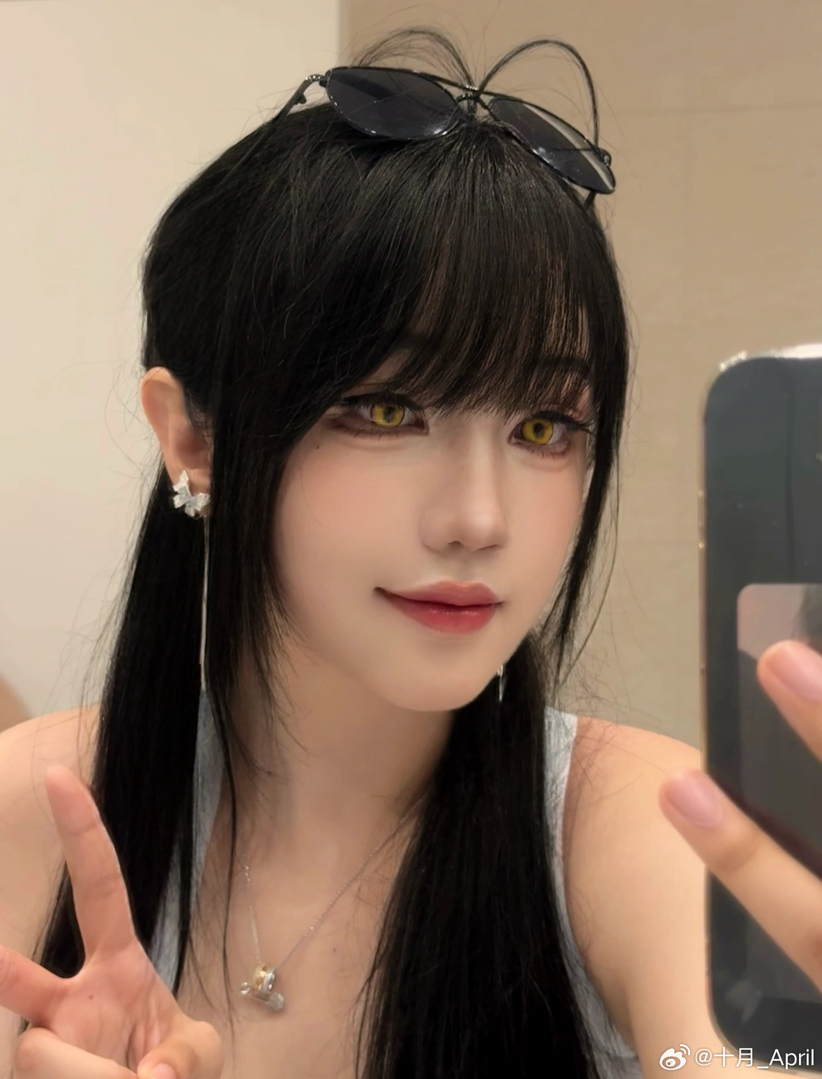 主持十月晒照：爬行类异色瞳预警️