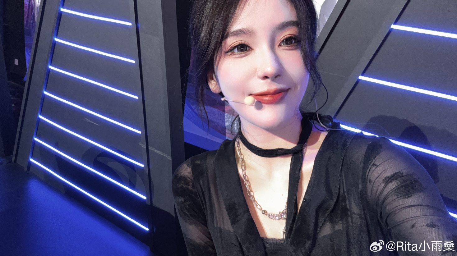 解说Rita晒照：是最近吃圆了的塔