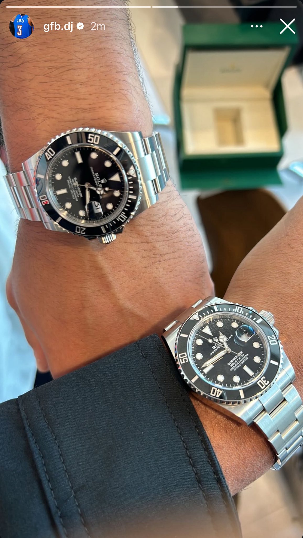 💰️价值10万元！亚历山大给队友每人送一块劳力士⌚️