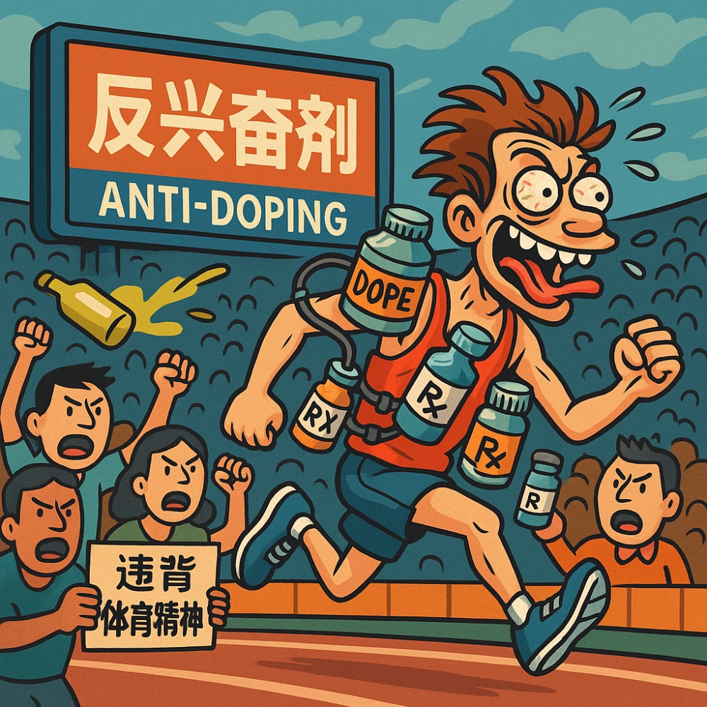 在美国世界反兴奋剂机构举行的“增强游戏”