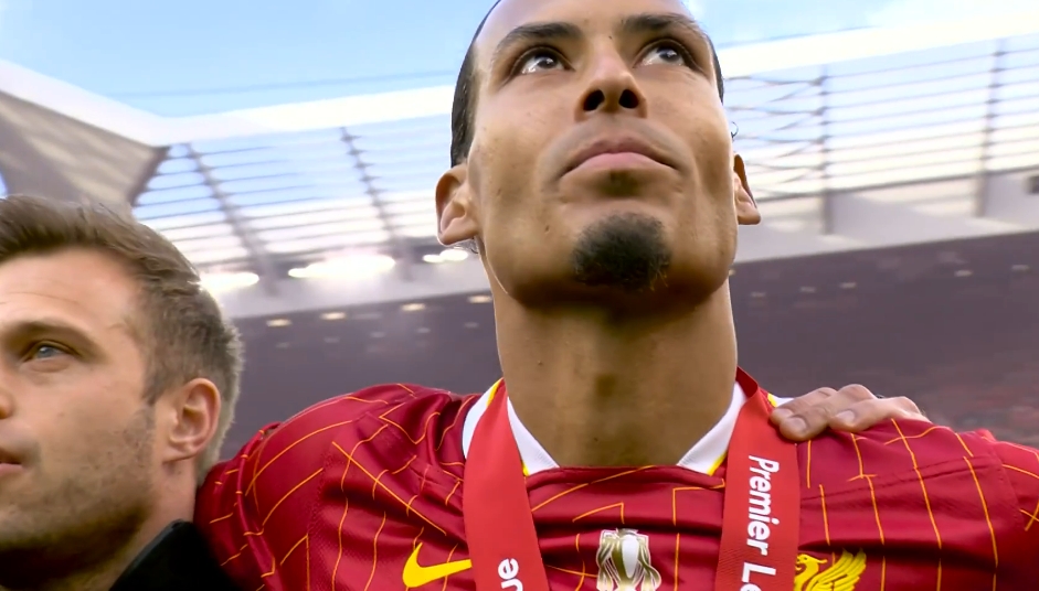 赛后经典环节！安菲尔德全场同唱“You will never walk alone”