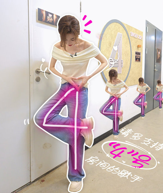 不愧是LPL主持一姐！希然分享了自己在歌手2025和米奇的合照