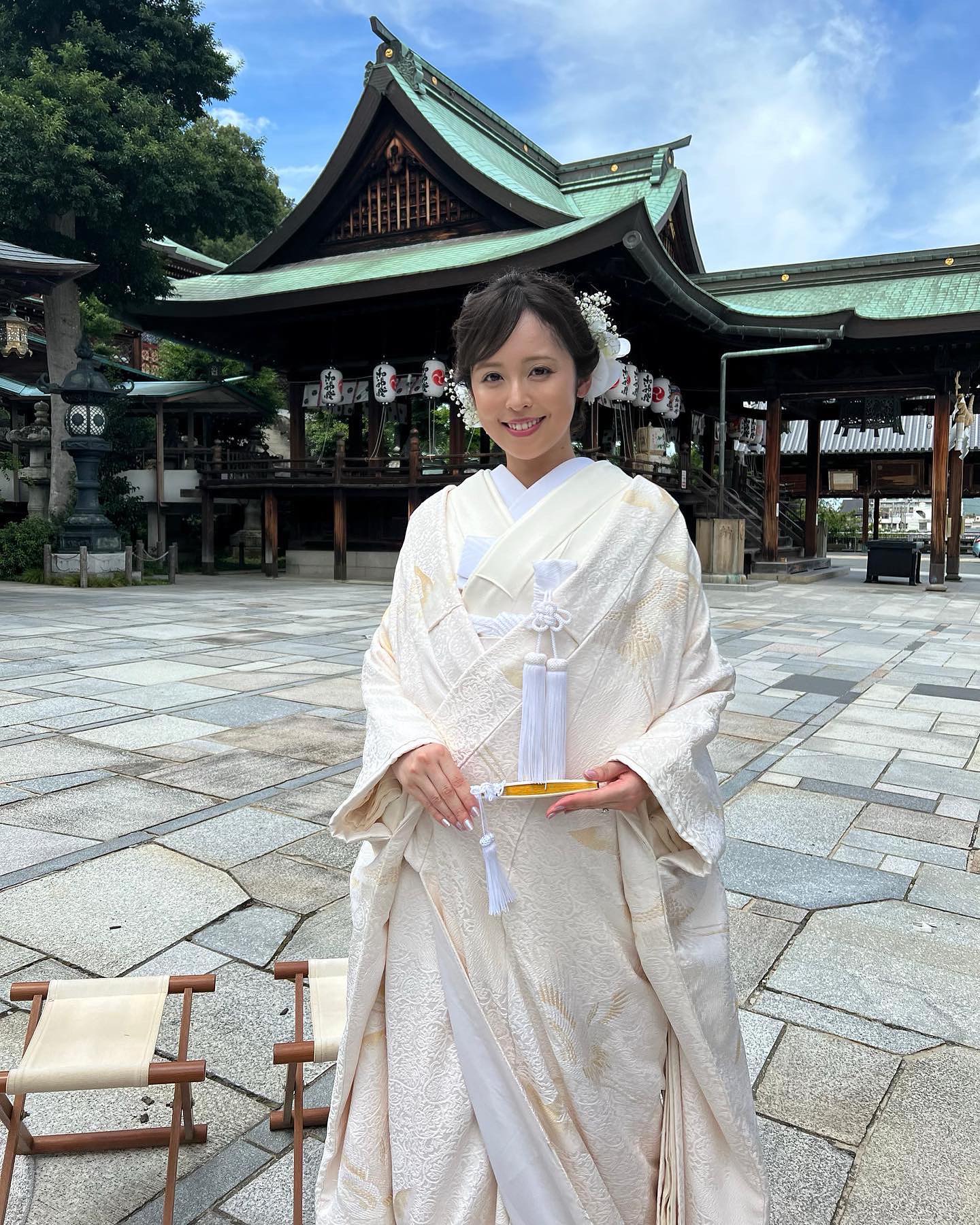 😍渡边雄太妻子晒夫妻二人合照：结婚三周年快乐💐