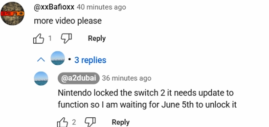 Switch 2主机已遭偷跑！但需要首日补丁才能正常运行👀