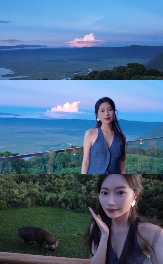 永劫无间美女主持陈鱼晒照：最近出去野了一把