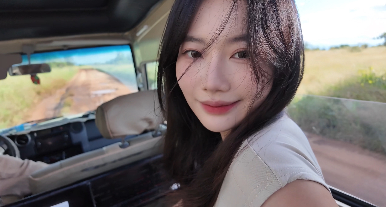 永劫无间美女主持陈鱼晒照：最近出去野了一把