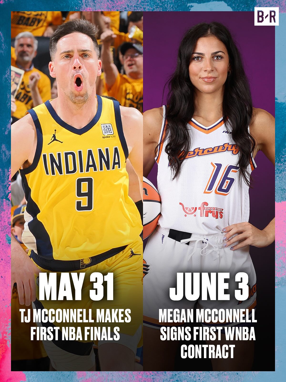 麦康纳家族荣耀！哥哥勇闯总决赛&身高170身材姣好的妹妹登陆WNBA