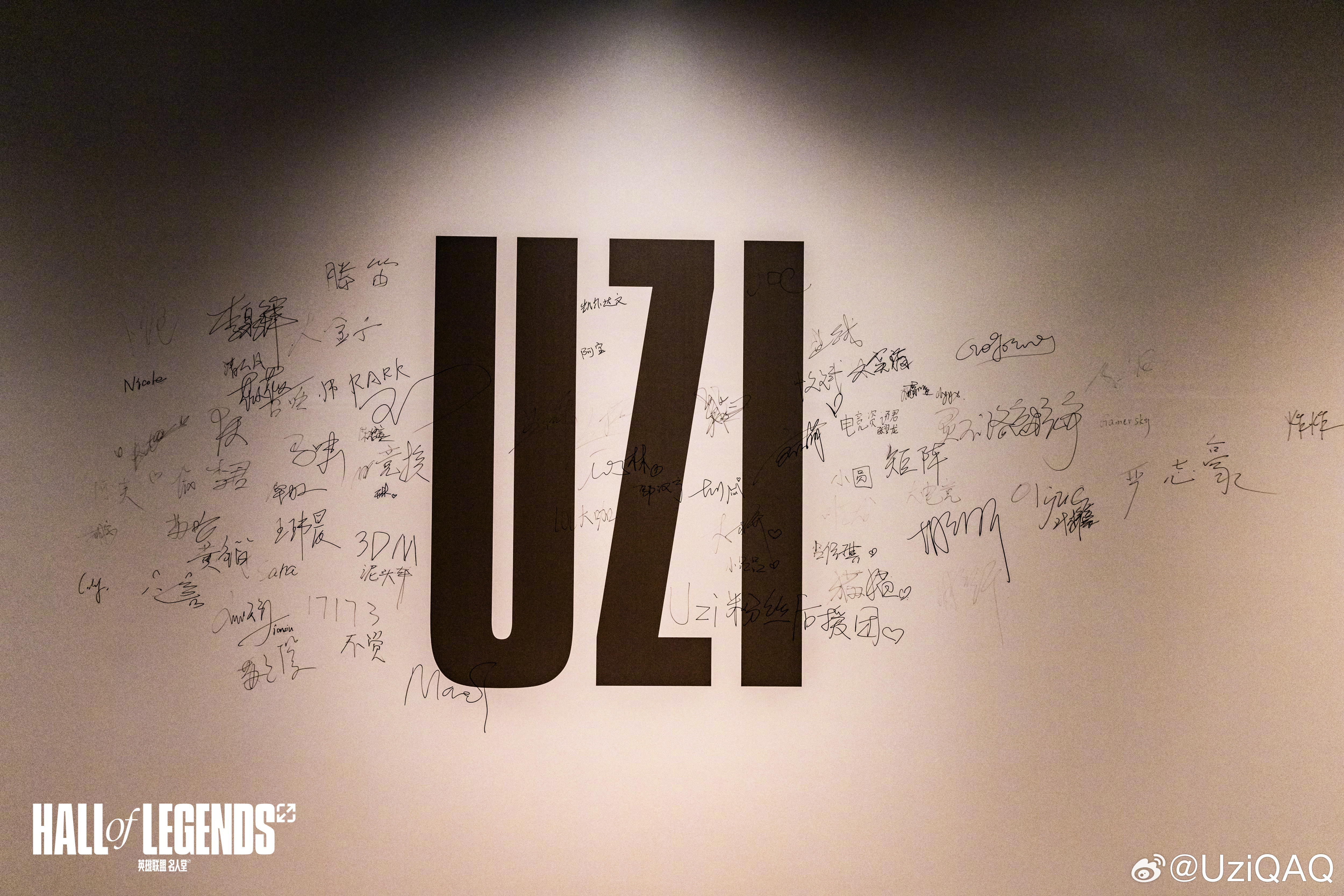 Uzi更博致谢：你们的每一份热爱和鼓励都是我前进的动力