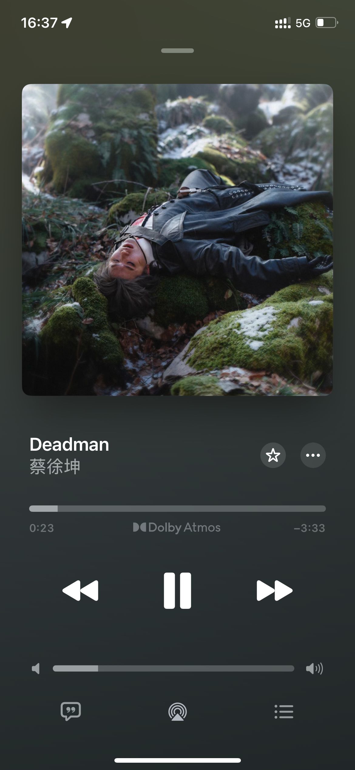 👻蔡徐坤《Dead Man》登顶Apple Music大陆周榜Top1！