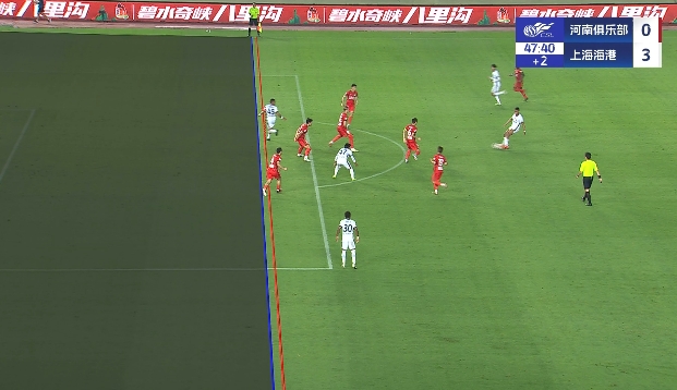 VAR改判有效！莱昂纳多破门&传射建功，海港3-0领先河南！