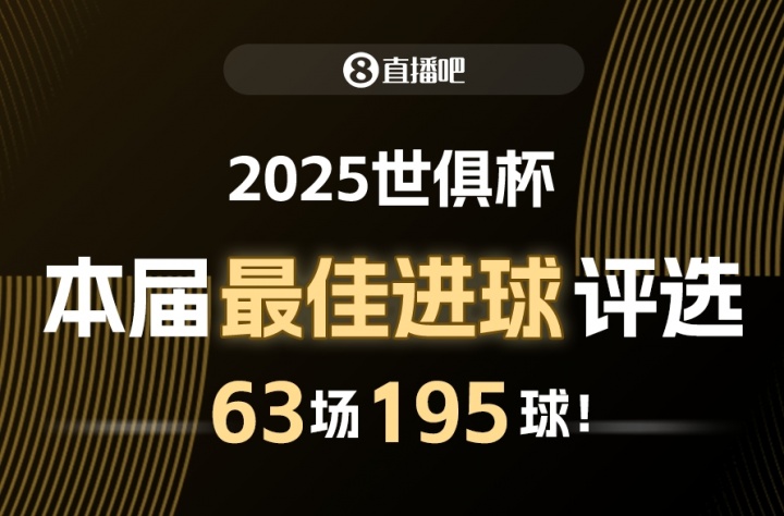 [你怎么看？]直播吧2025世俱杯最佳进球候选：梅西任意球，