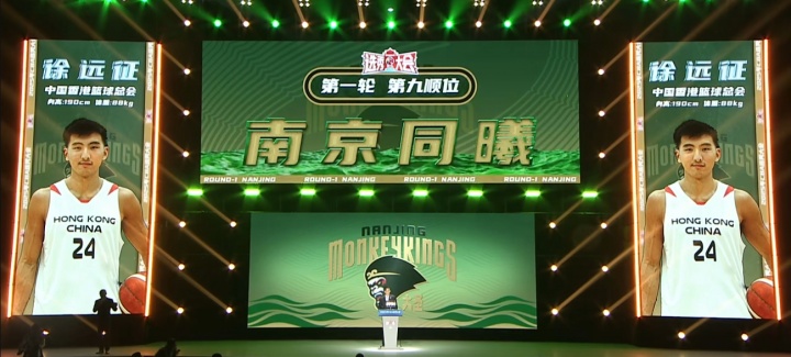 進(jìn)步不能停！南京同曦用第九順位選擇了來(lái)自中國(guó)香港的徐遠(yuǎn)征