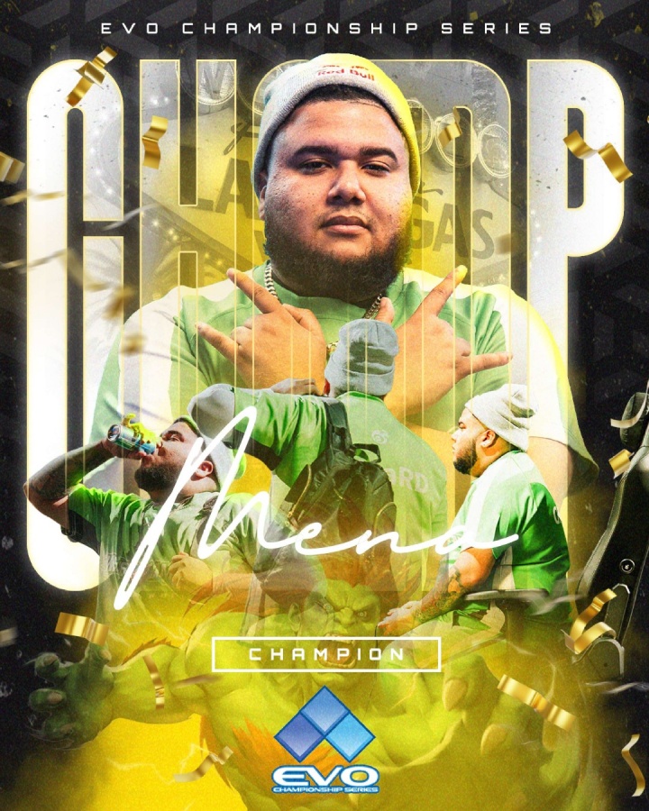 EVO三连冠！WBG签约选手MenaRD击败日本选手夺得EVO 2025街霸冠军