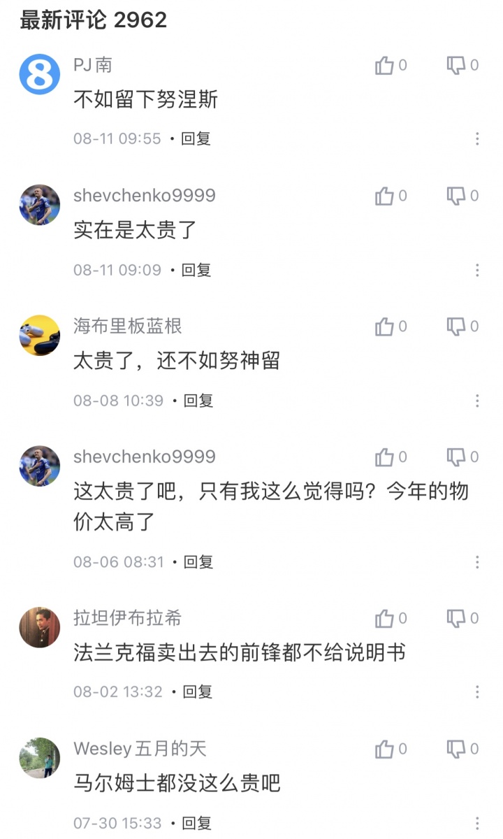 【好看推荐】光速打脸？埃基蒂克加盟时评论：太贵了，不如留努涅斯，水货(图4)