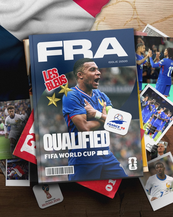 欧洲第二支！世界杯已定29席：法国提前晋级，挪威、葡萄牙还得等