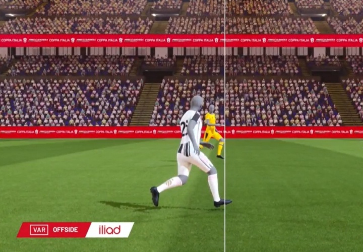 可惜！尤文终场前奥蓬达的进球被吹，VAR介入显示脚尖越位