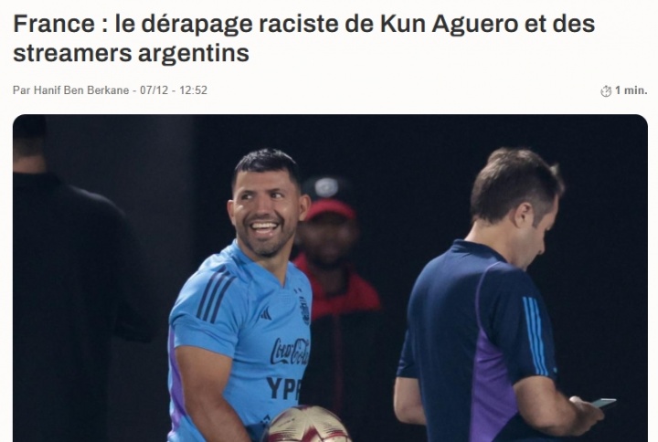 塞内加尔=法国预备队？阿圭罗上播客节目，被法媒指责种族歧视