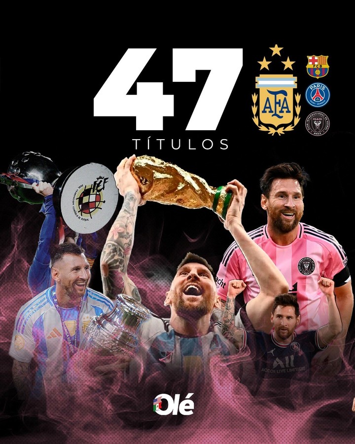 【最新爆料】梅西47冠还是48冠？奥莱报解释：东区冠军有奖杯