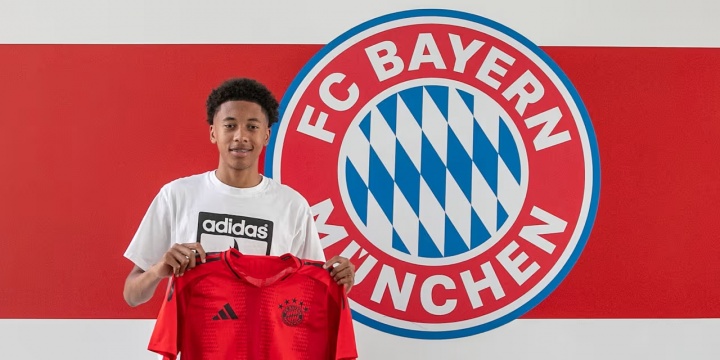 罗马诺：拜仁正积极推进16岁后卫基亚拉的续约工作