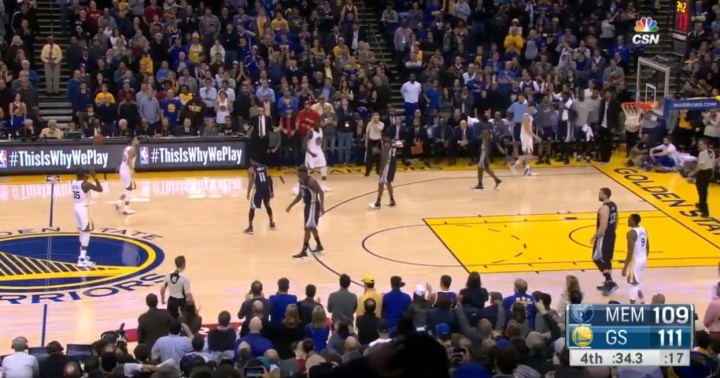 【推荐】这次你身旁不是库里了！17年KD问40+库里主动要球 被拖入加时输球(图4)