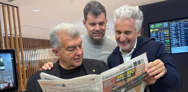 拉波尔塔仔细研读👀世体罗列出百场判罚不利巴萨或有利皇马比赛