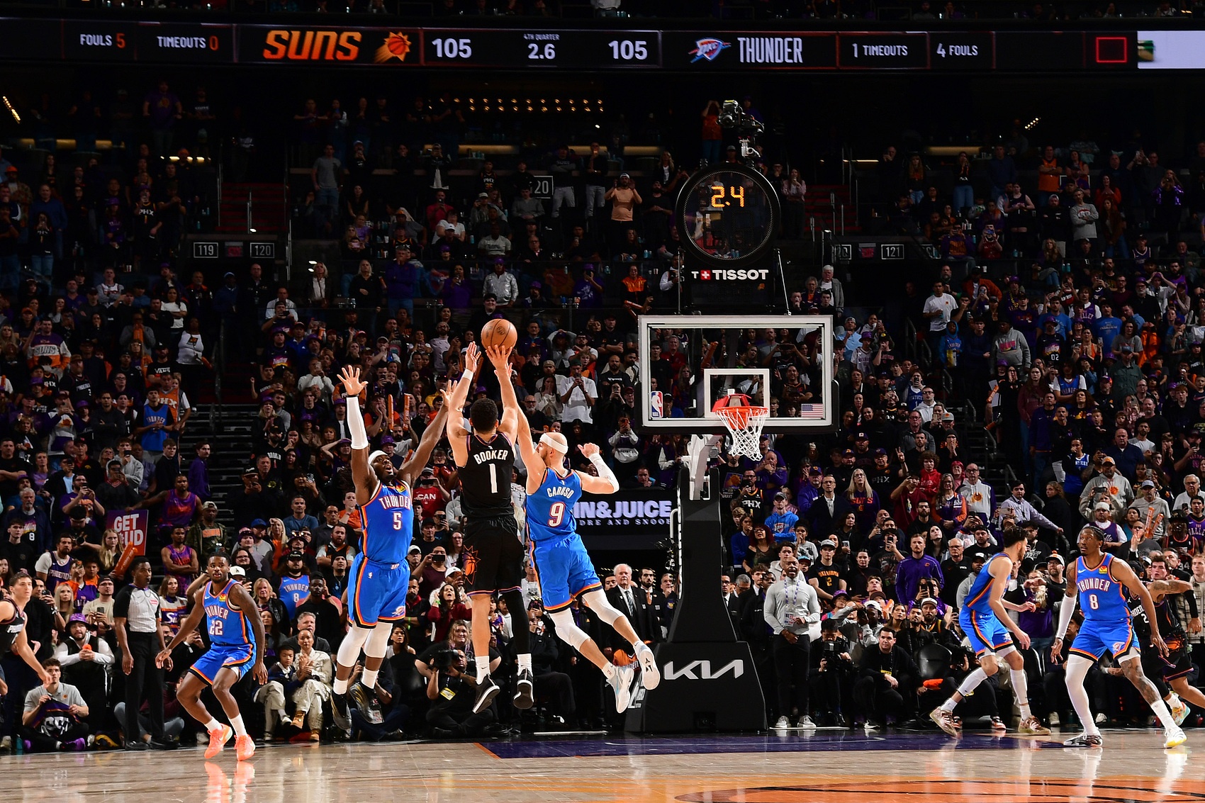 布克：絕殺感覺是無法復(fù)制的 退役的時候會回想起兒時夢想的畫面