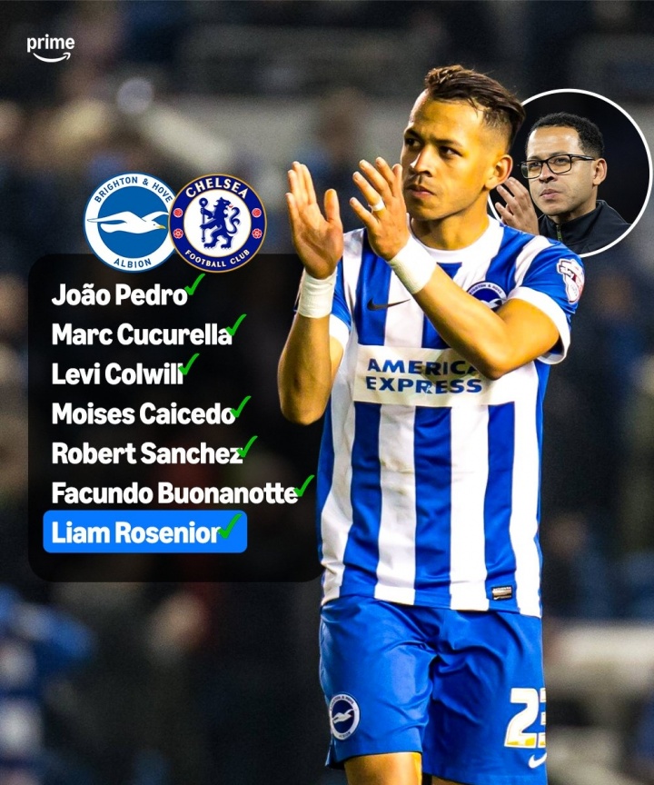 【推荐】一车海鸥人！切尔西队内现有7人曾效力布莱顿，包括新帅