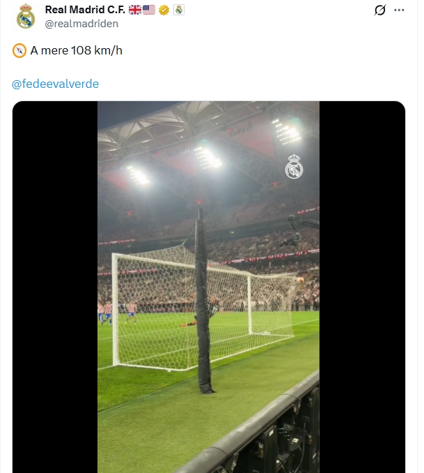 這誰(shuí)能擋？巴爾韋德任意球重炮球速高達(dá)108km/h