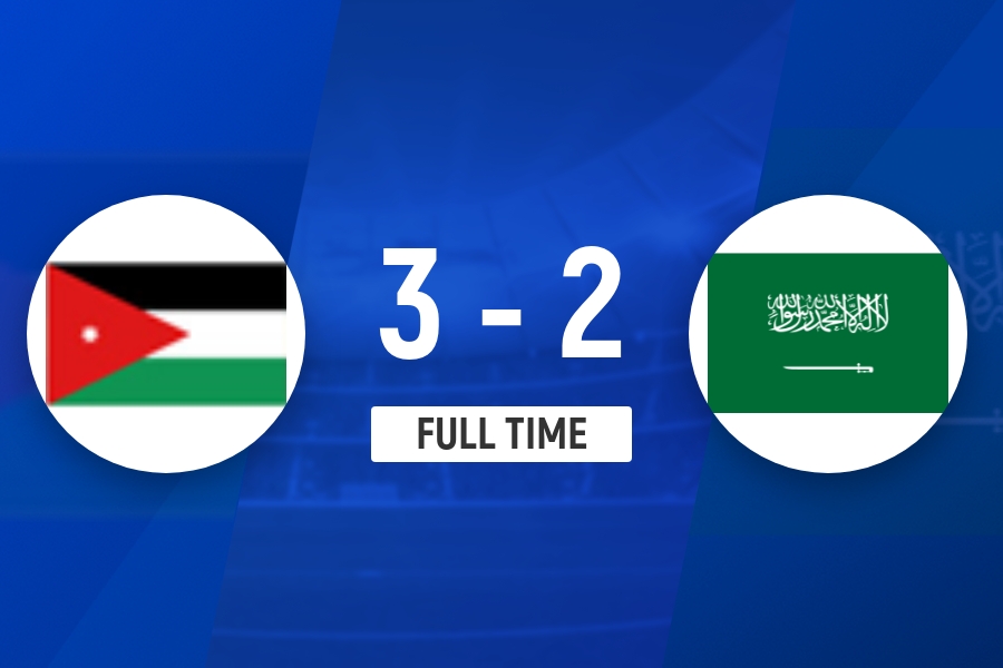 U23亚洲杯-U23约旦3-2沙特U23 两队同积3分末轮生死战