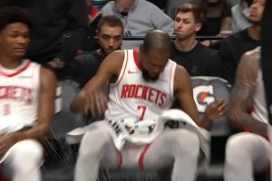 杜兰特关键助攻火箭险胜独行侠