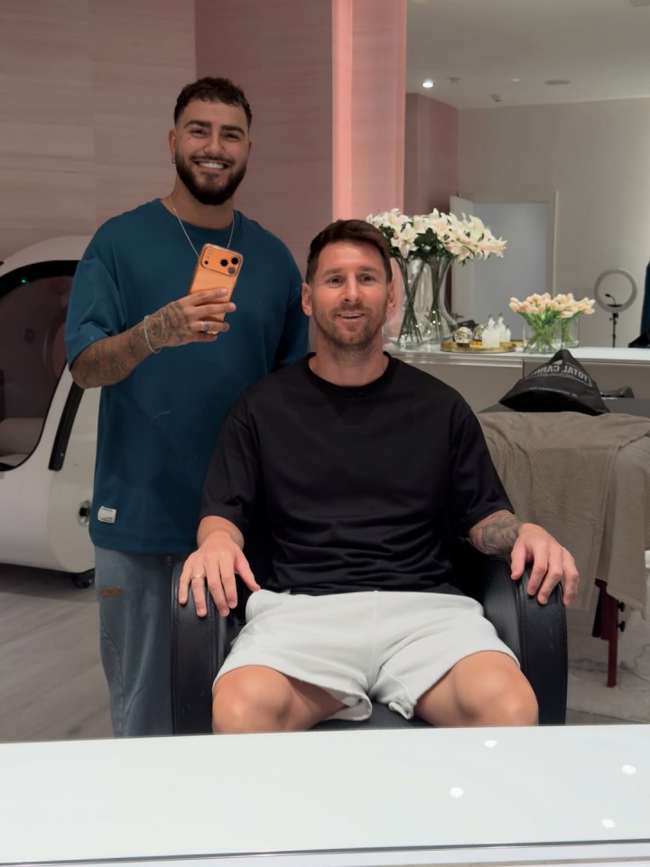 新年新气象！发型师晒梅西新发型，本月底迈阿密将开启季前备战