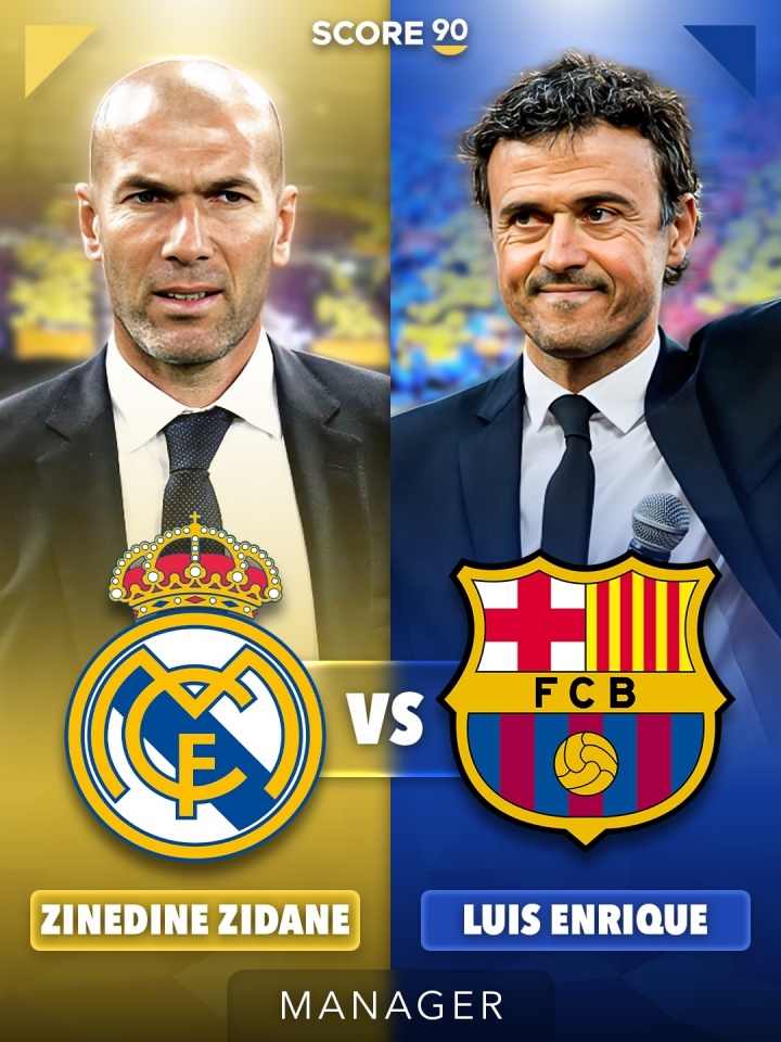 [体育资讯]疯狂15/16赛季国家德比：齐达内斗法恩里克，B