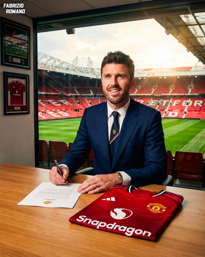 即将官宣！罗马诺：卡里克刚刚签完合同，曼联即将发布官方公告