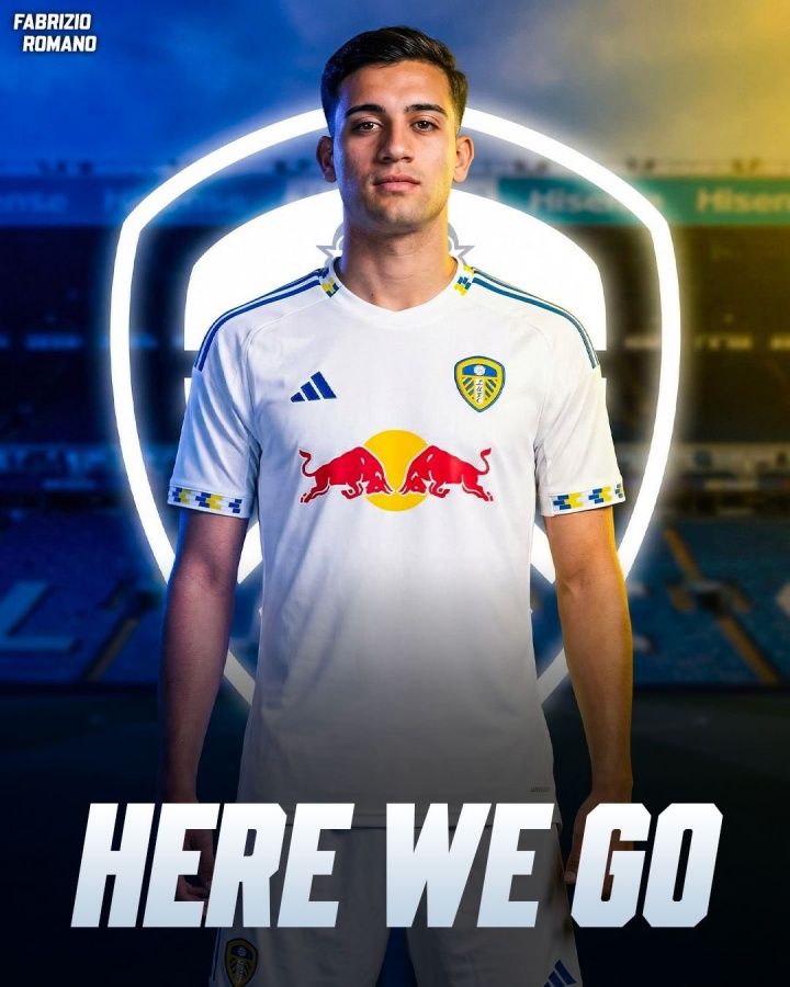 Here we go！罗马诺：21岁阿根廷中场博纳诺特租借加盟利兹联