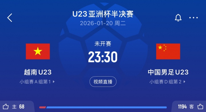 越媒：越南比中国多1天休息备战，体能优势显著+战术准备更胜一筹