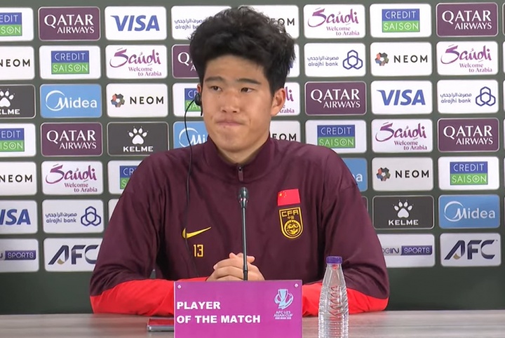 【在现场】彭啸：这场胜利应得的 亚洲杯金靴？那决赛得进几个？