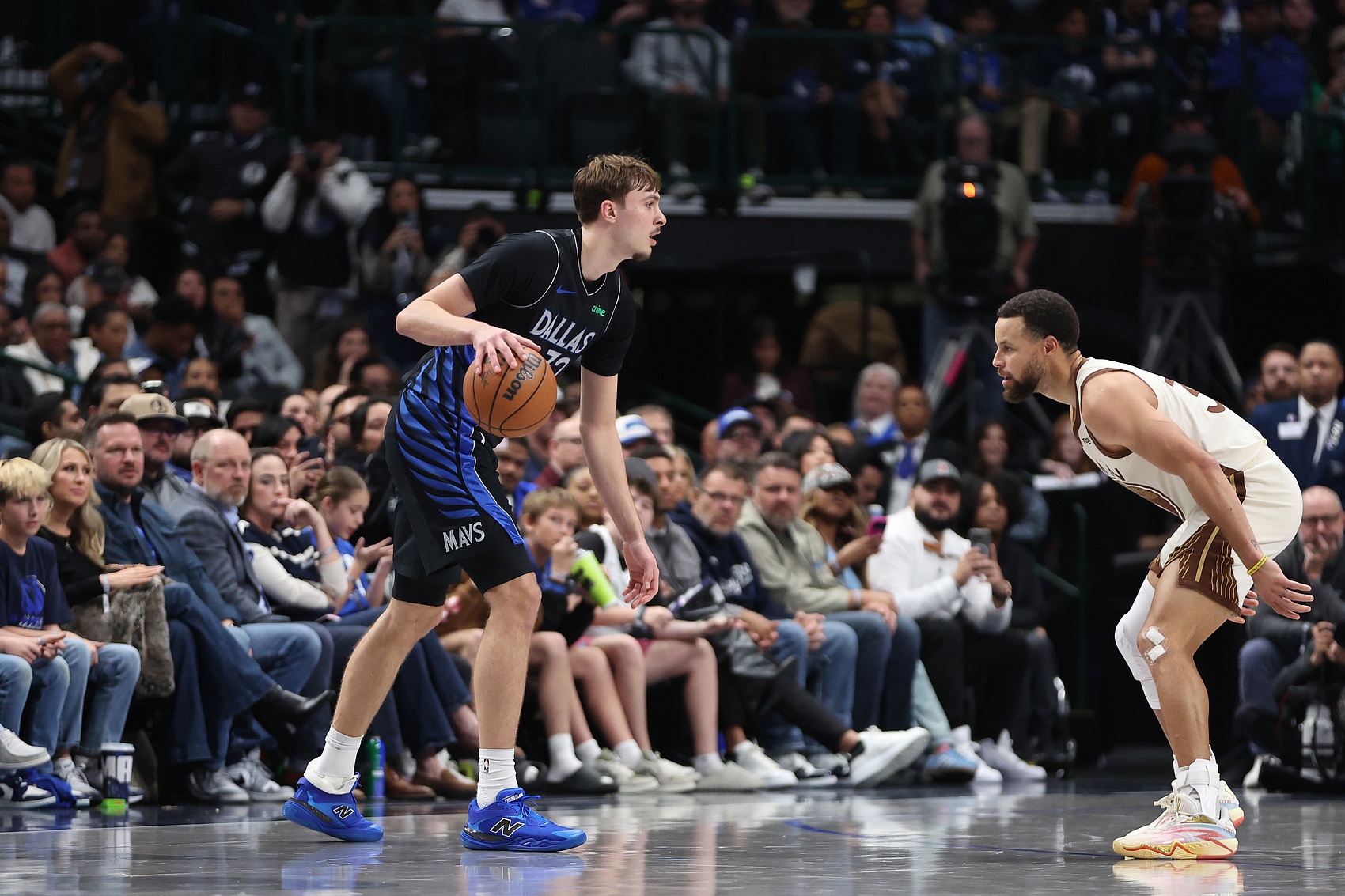 【体育前线】阿里⬇️纳斯：勇士赢附加赛有何意义？学学独行侠输