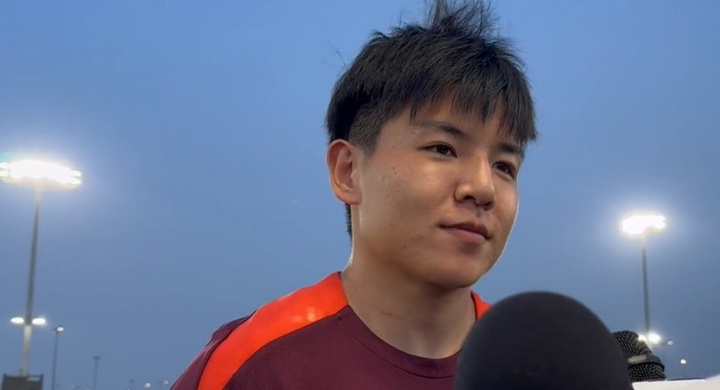 徐彬：对阵日本有信心！给队友理过发，看看能不能延续这个传统