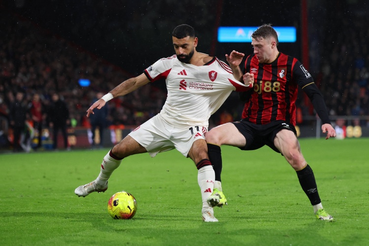 库伊特后首人！泰晤士报：萨拉赫近首发的8场英超，利物浦输了7场