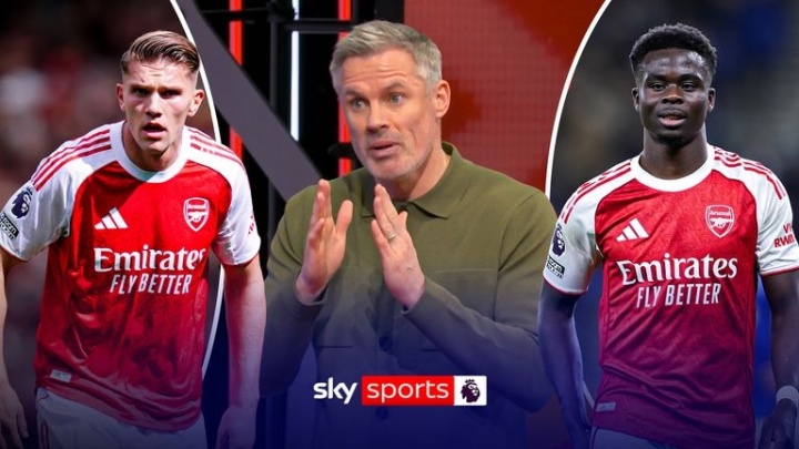 卡拉格：阿森纳的问题在于没有巨星前锋，他们缺个萨拉赫、哈兰德