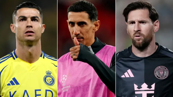 迪马利亚：C罗职业素养第一，然而他恰逢梅西时代使得目标难实现